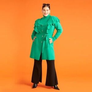 Christian Siriano Luxe Yarn Sweater Coat